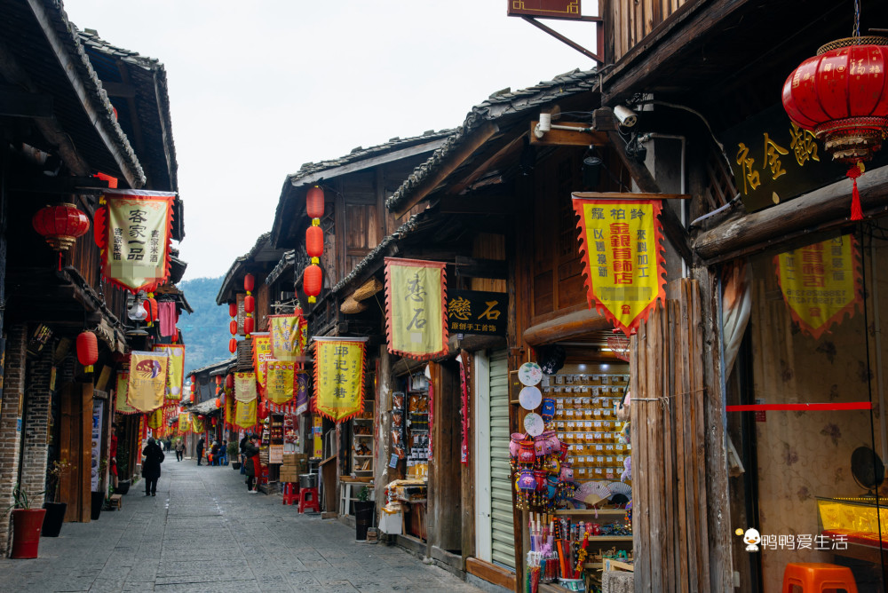 長汀古城店頭街滿眼是不失古樸的畫面彷彿行走在古韻唐詩中