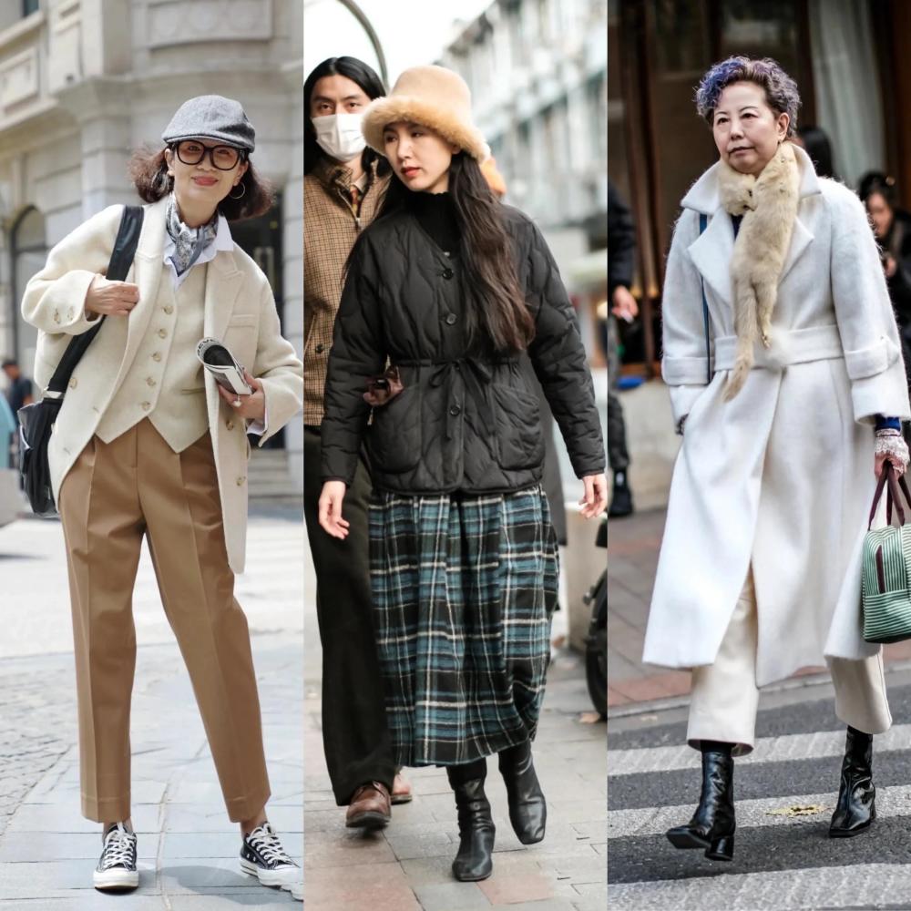 冬天衣服穿得贵不如会搭配聪明女人试试这8套不露腰一样美