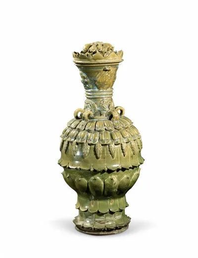 青釉仰覆莲花尊 河北博物院藏 张惠摄著与译之间的学术交往丁爱博很早