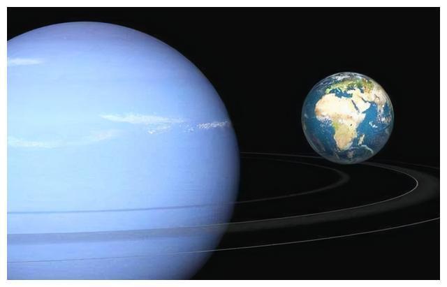 海王星有多大每个坑都比地球大风速等于台风100级