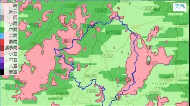 从智慧天气的预报来看,东白湖镇,应店街镇,马剑镇,次坞镇等下雪的可能