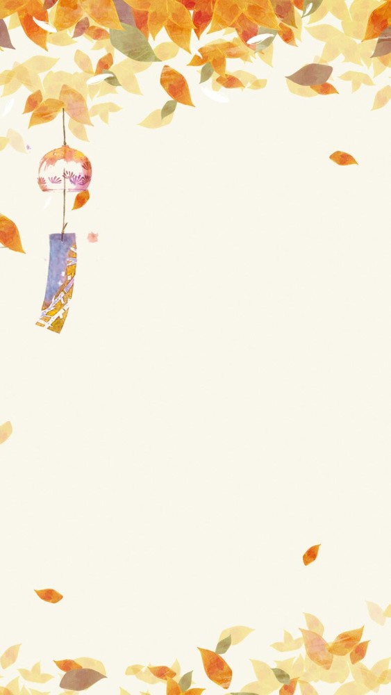 风铃壁纸请记得那些对你好的人因为他本可以不这样