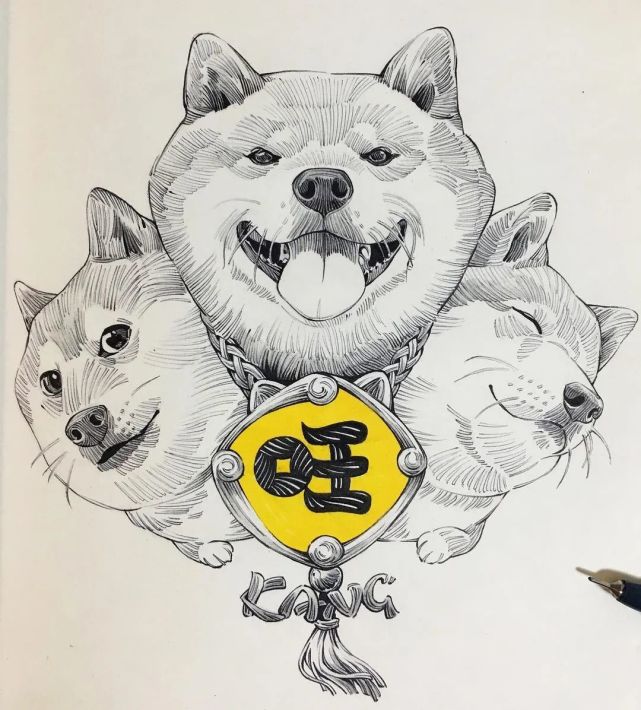 太疯狂了,动物线描就该这样画,用简单的笔画出超精美的画,绝了!