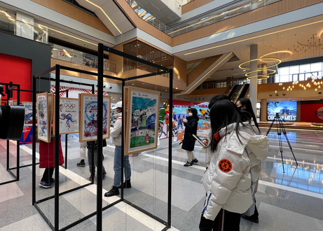 全国留守儿童作画迎冬奥,来首钢看"一起画未来"公益画展