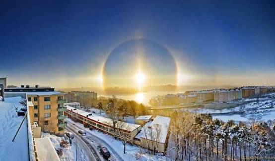 景德镇上空出现两个太阳不少人表示头次看到这是灾难的预兆