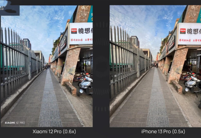 小米12pro和iphone13pro照片实拍5000万和1200万像素差距真大