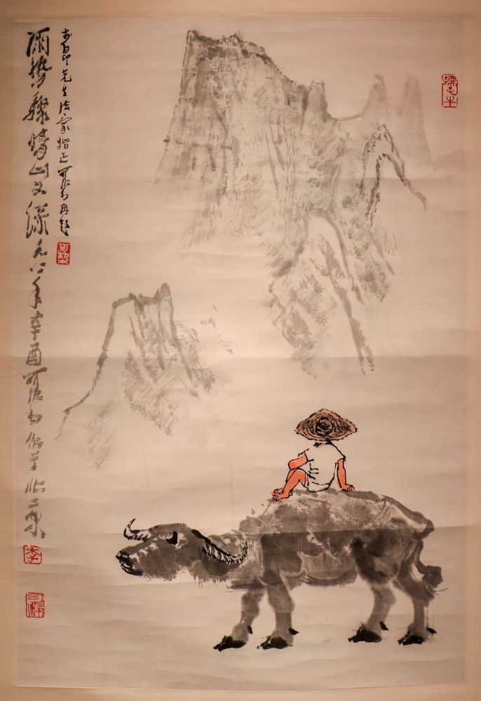 展览回放河山有君李可染艺术精品展下