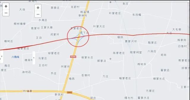 宣商高速舒城段走向图:宣商高速公路建设项目(舒城段)涉及我县棠树