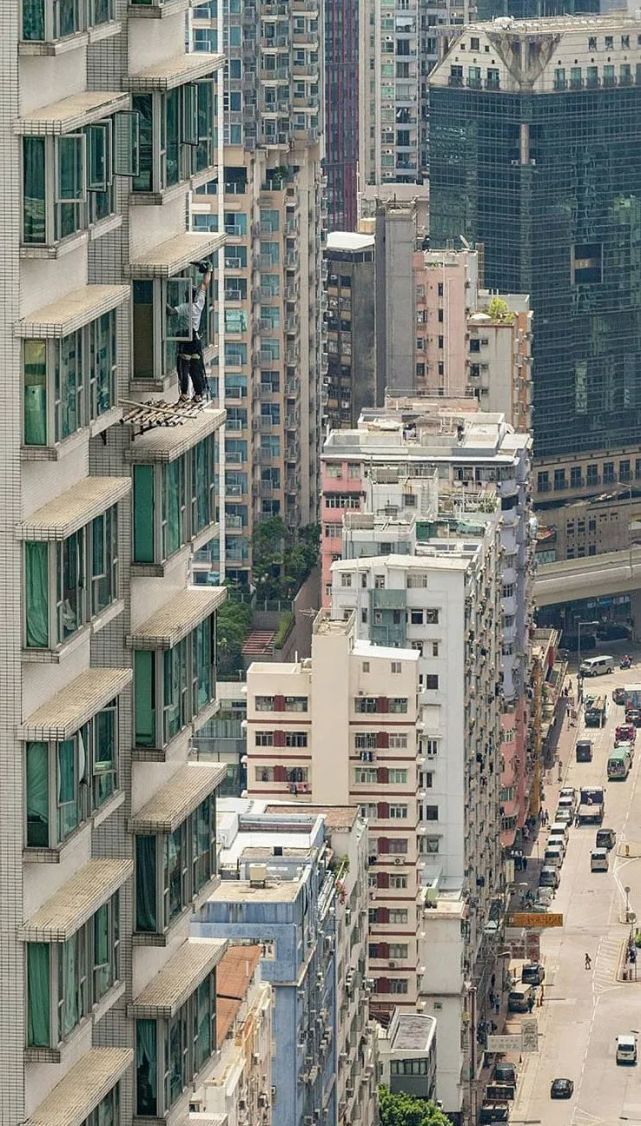 独特视角看香港的天台