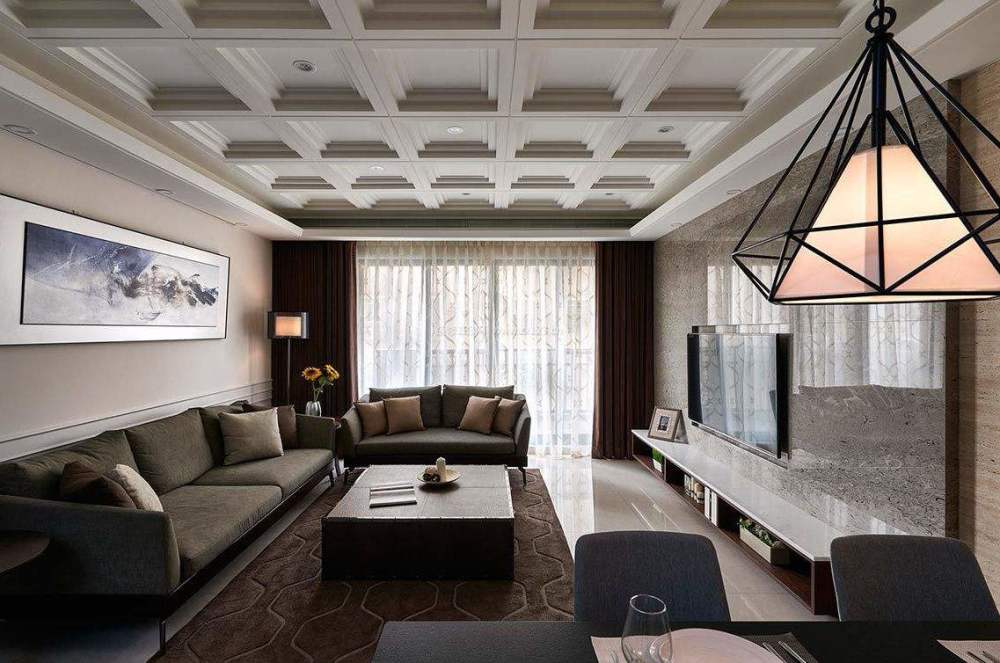 郑州装饰公司客厅顶面怎么装修才好