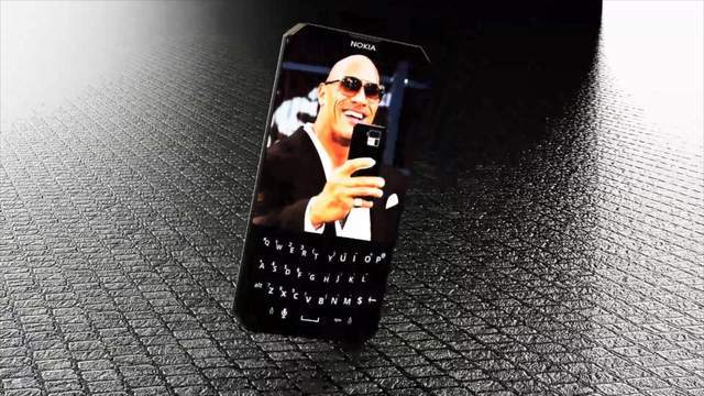 诺基亚新5580渲染图:全尺寸键盘 8边形机身,再次领先iphone13_腾讯