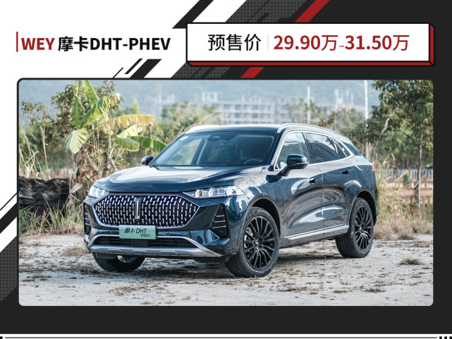 9万起 集豪华 科技 智能 省油于一身!wey摩卡phev版开启预售