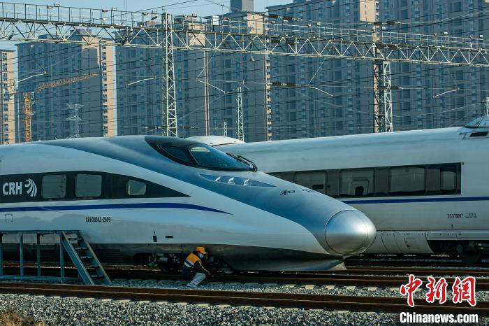 2022年春运即将启幕西安动车组列车整装待发