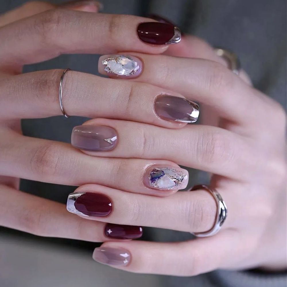 2022流行的绝美气质美甲～插图3