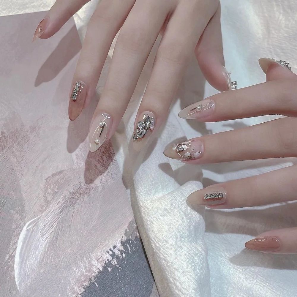 2022流行的绝美气质美甲～插图15