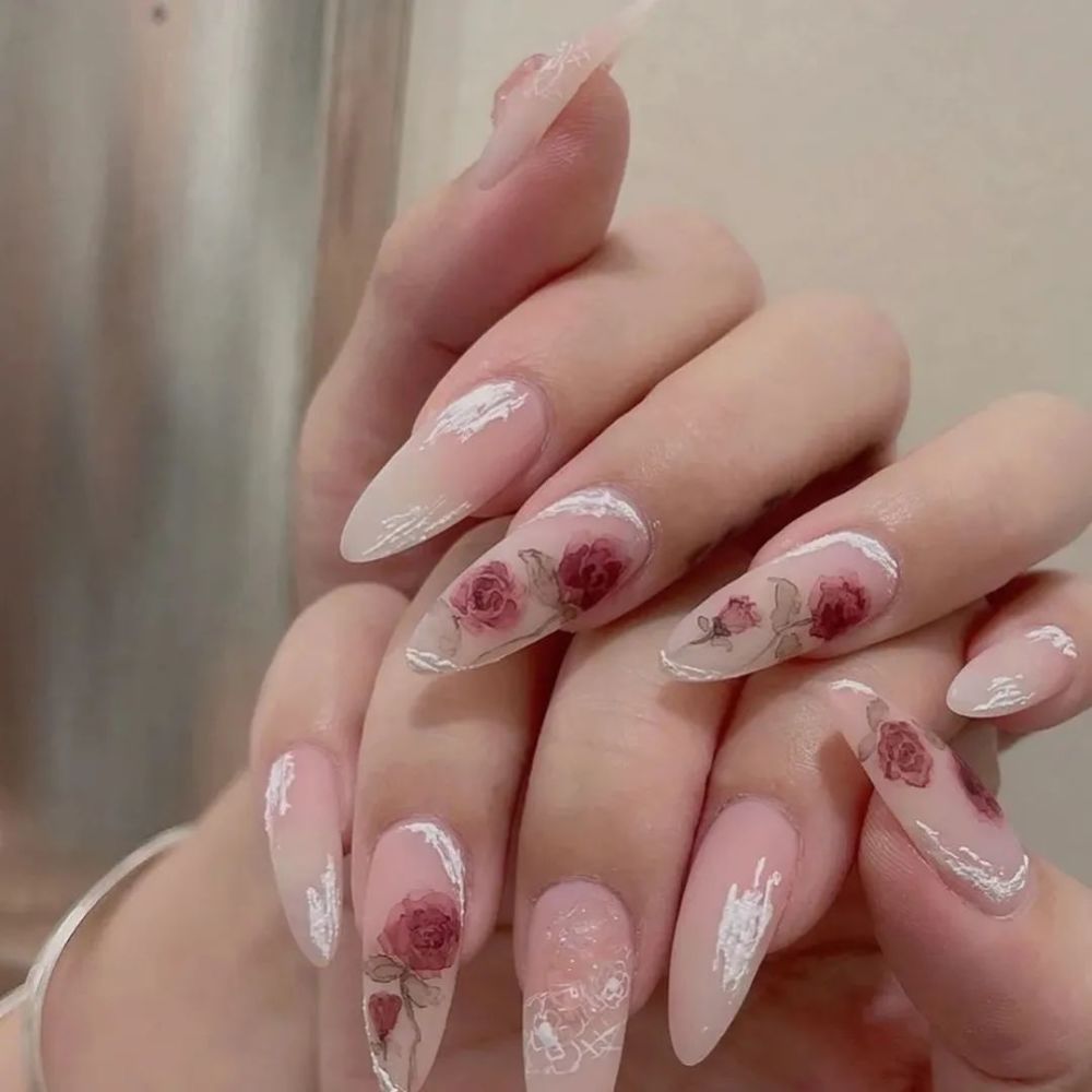 2022流行的绝美气质美甲～插图25