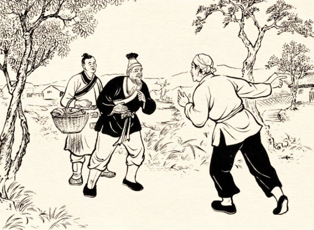 民间故事樵夫砍柴救了黄皮子当夜黄皮子跳床上用尾巴抽他脸