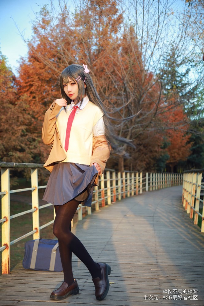 青春猪头少年不会梦到兔女郎学姐#樱岛麻衣#cos正片