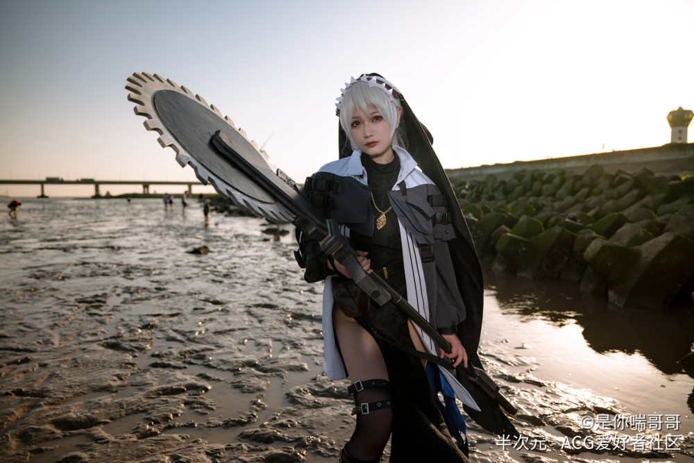 明日方舟cos正片斯卡蒂幽灵鲨