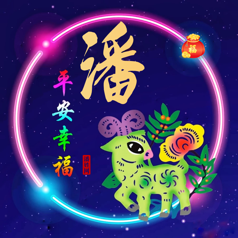 潘姓12生肖精美头像全套