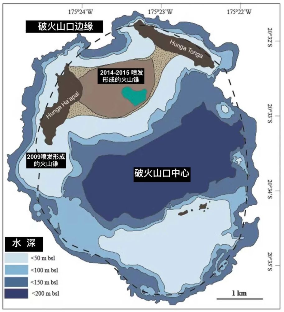 汤加火山爆发时间图片