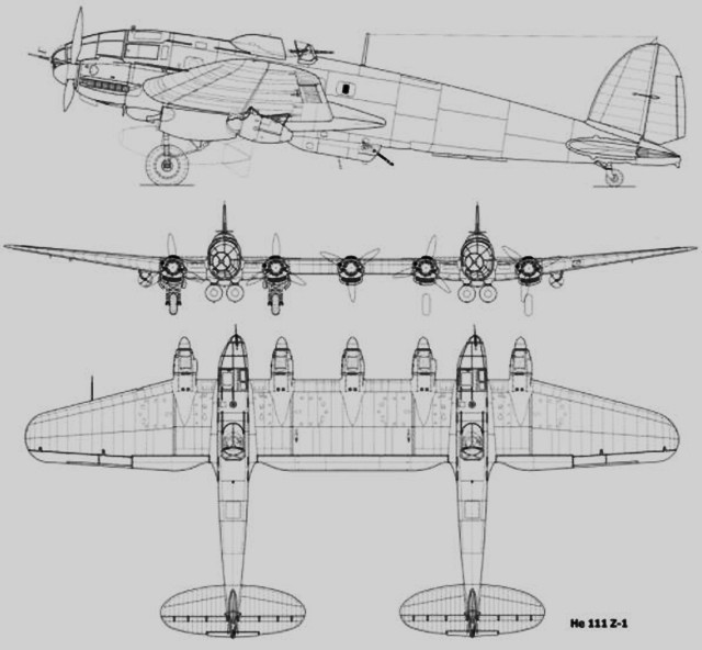 两架轰炸机组合成一架飞机二战德国版双身恶魔