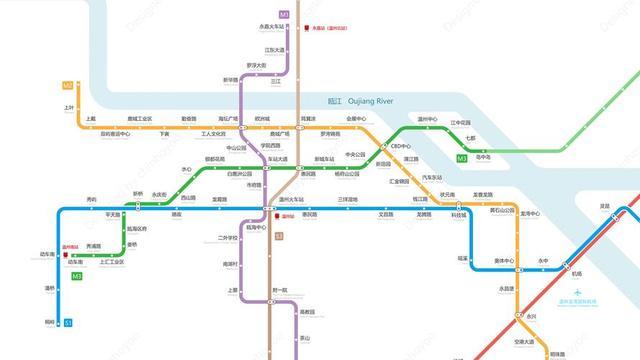 溫州喜提新地鐵全長64千米設20個車站預計2023年通車