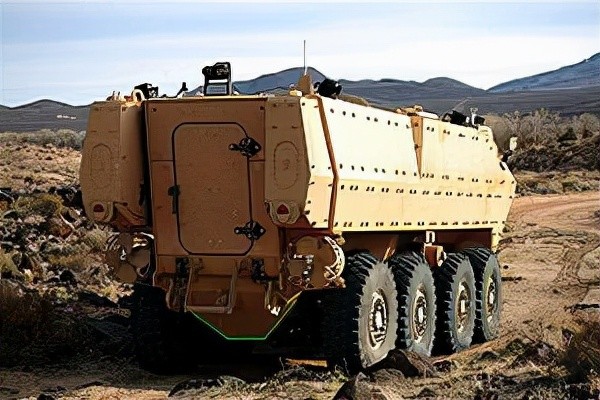 v型车体一种适用于轮式装甲运输车的装甲设计