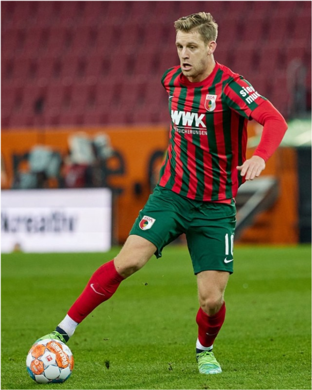 奥格斯堡11法兰克福镰田大地单刀破门格雷戈里奇神仙球扳平