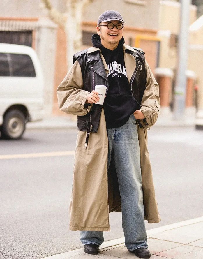 看了上海街拍才知道,全中国最有品位的男人,冬天都喜欢这么穿插图4