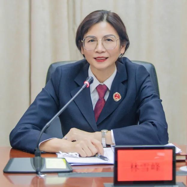 湖里区人民检察院副检察长林雪峰今天的联席会议非常