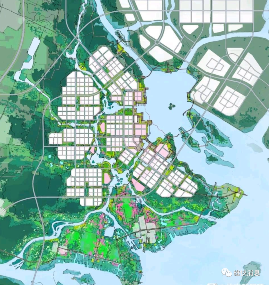 雄安这一片区规划图曝光!6村即将建设!