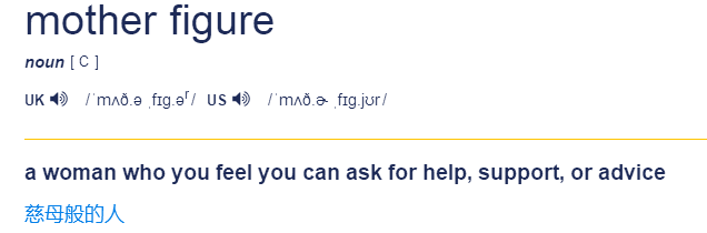 人物figure除了表示数字,图形mother figure什么意思?