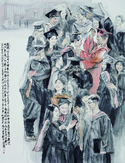 拨穗(中国画)秦阳碗碗香·庆(油画)杨林时代之履(油画)安炤宇海岸线