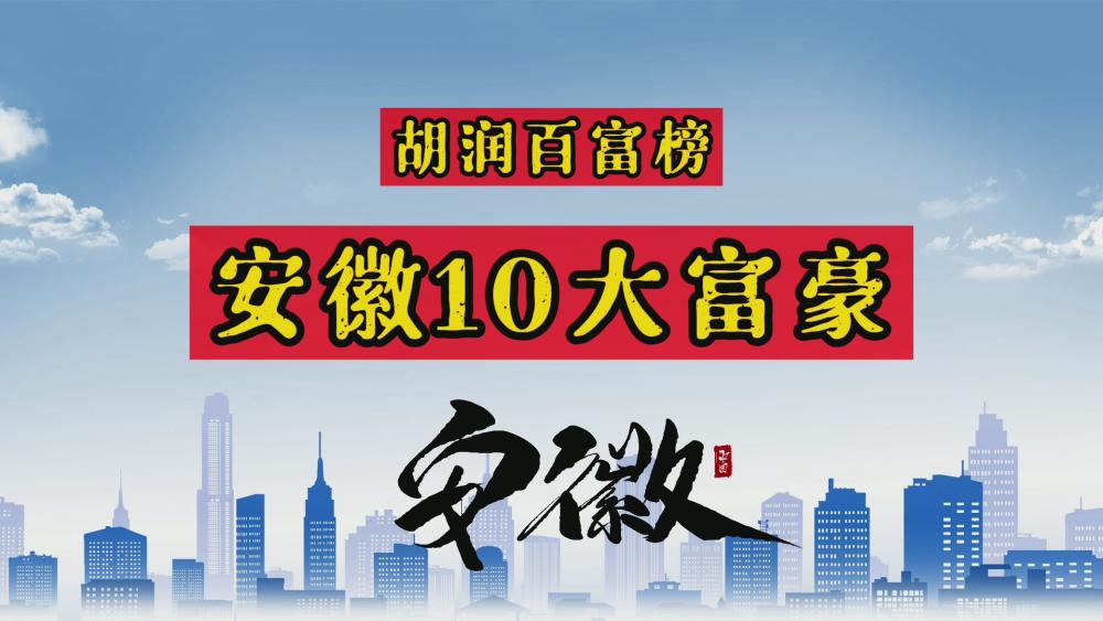 安徽省富豪排行榜_安徽池州2022年“三大富豪”,人均身价43亿元,首富宝座易主