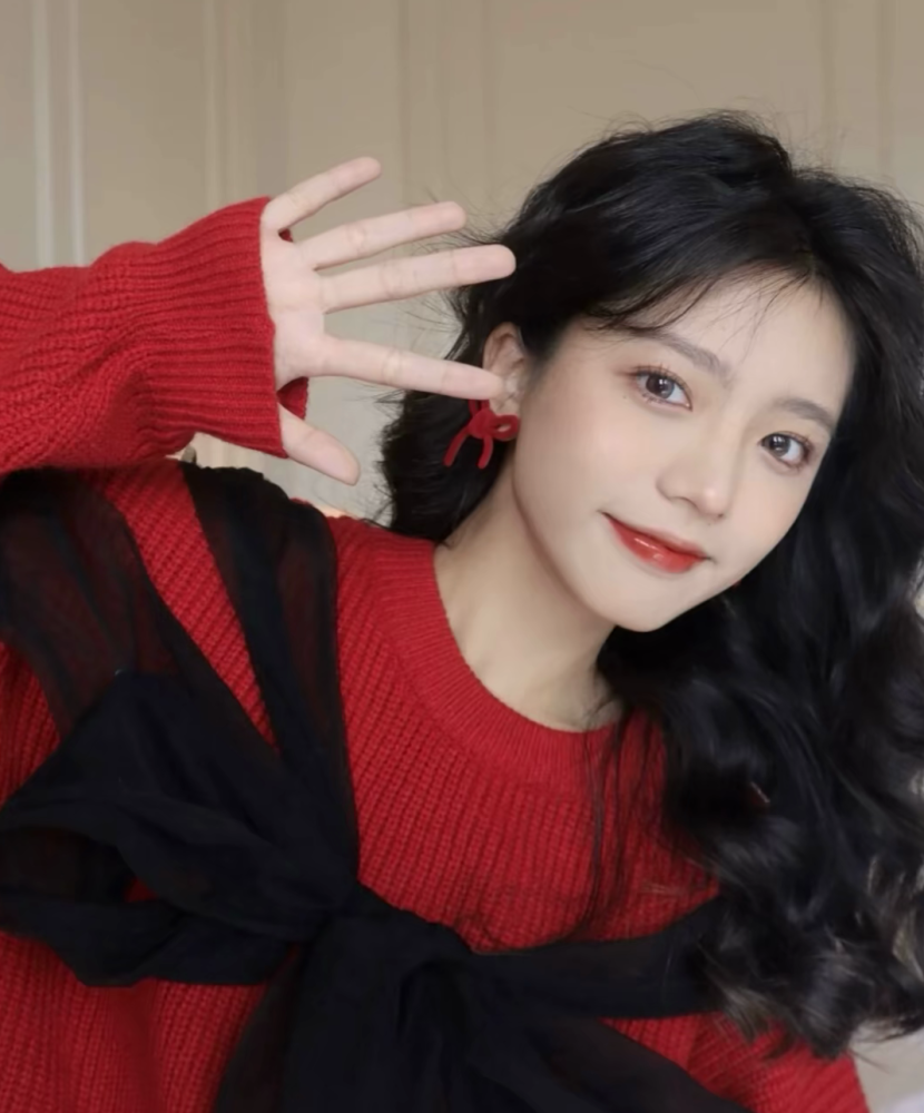 红色系女头