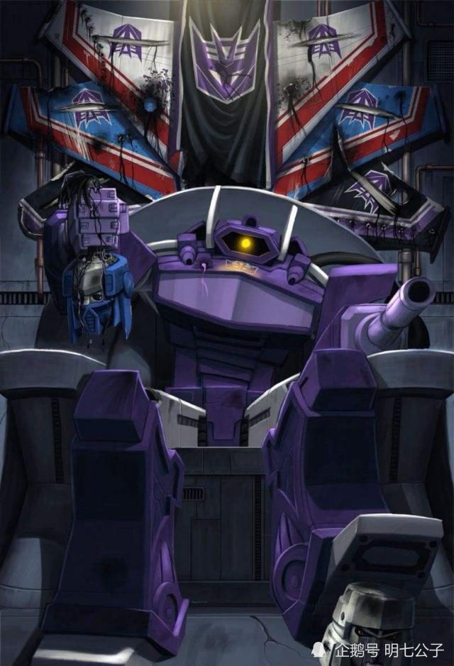 变形金刚震荡波对霸天虎忠心耿耿但他却敢于反抗威震天