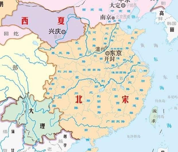 分为山东东路和山东西路,东路治所在青州府,西路治所是在东平府(今