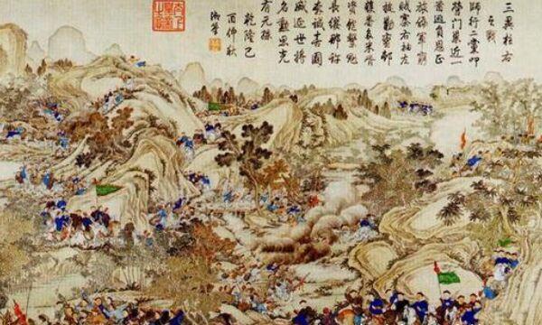 登基稱帝建立西山朝,並在1789年滅掉黎朝並統一混亂的越南