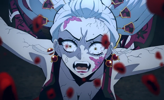 不过也因为炭治郎的阻止,让堕姬又有了进攻的机会