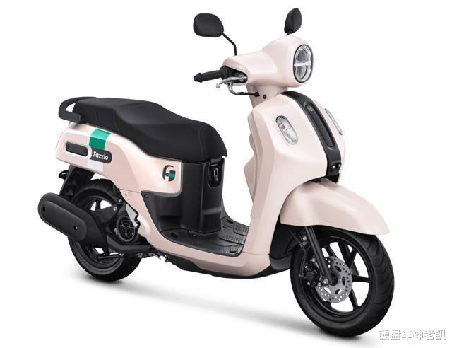雅马哈"蓝芯"再进阶,混动小踏板fazzio hybrid更新2022款