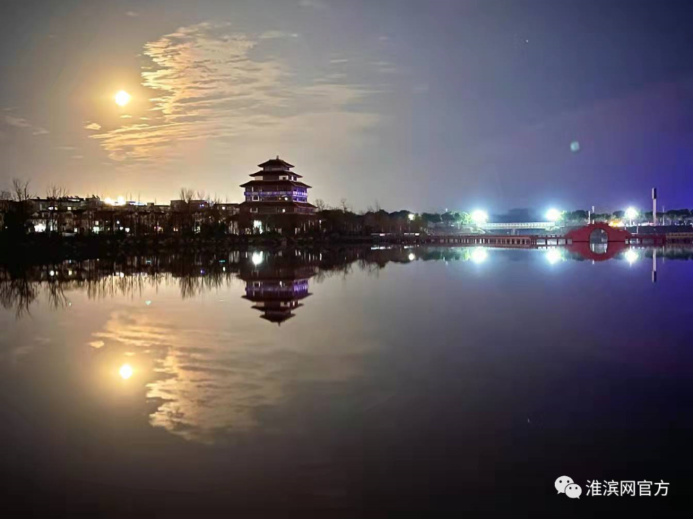 多图淮滨这些地方正在拆除改造夜晚淮滨美景