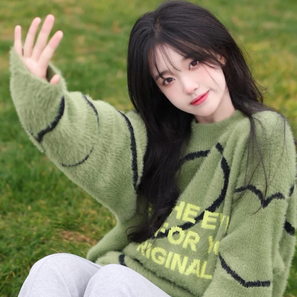 ins风格女头淮雪