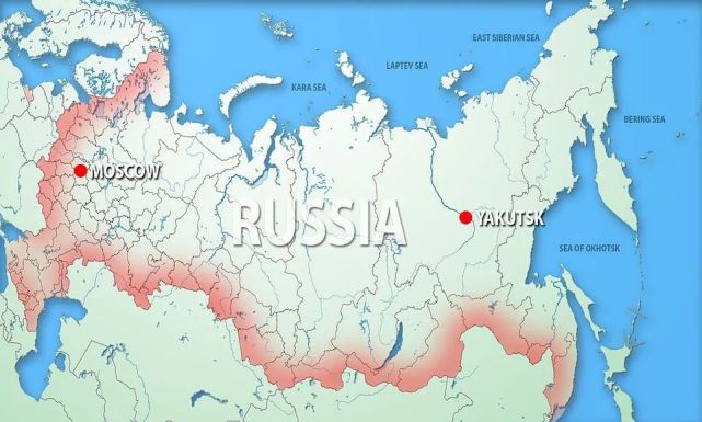 据说,世界上最冷的城市叫做雅库茨克,是俄罗斯萨哈共和国(yakutia)的