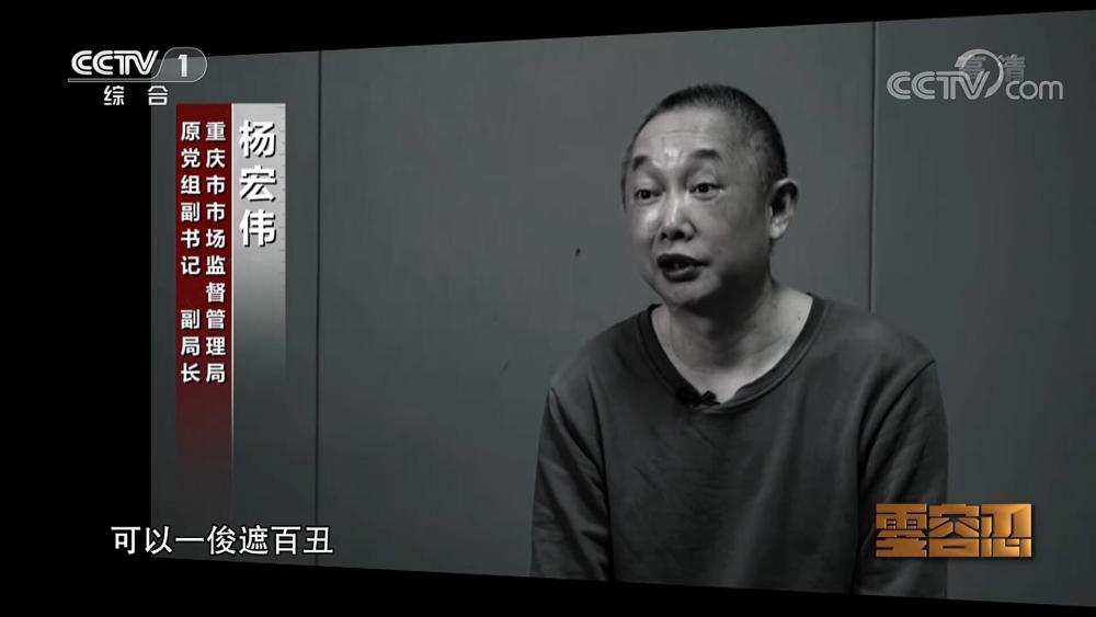 杨宏伟说"黔江一年有五六十个项目,我当书记,五分之一,四分之一拿给