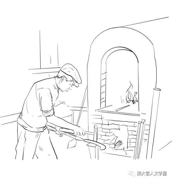 聂学运作品丨铁匠铺