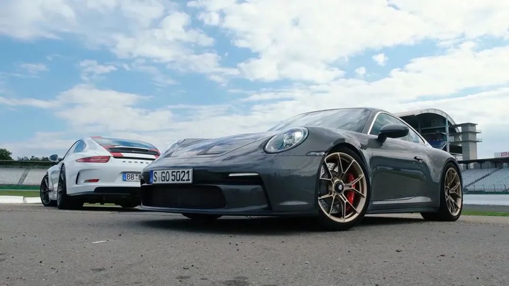 保時捷911rvs992gt3touring兩代手波自吸蛙王圈速對決