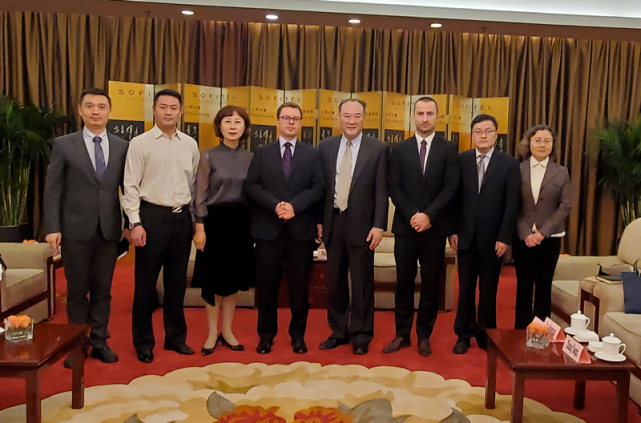 宁永杰二级巡视员会见波兰驻华使馆一等参赞福若德一行