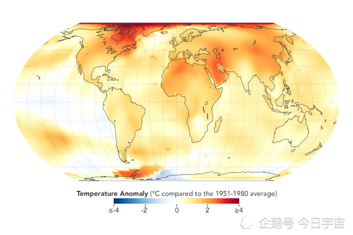 和大气管理局 (noaa) 的独立分析,2021 年地球的全球平均表面温度与