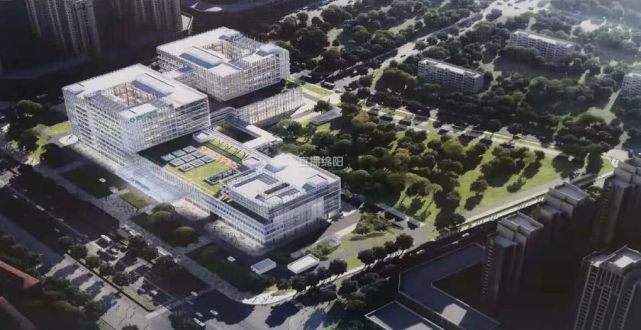 绵阳三江医院全力建设中